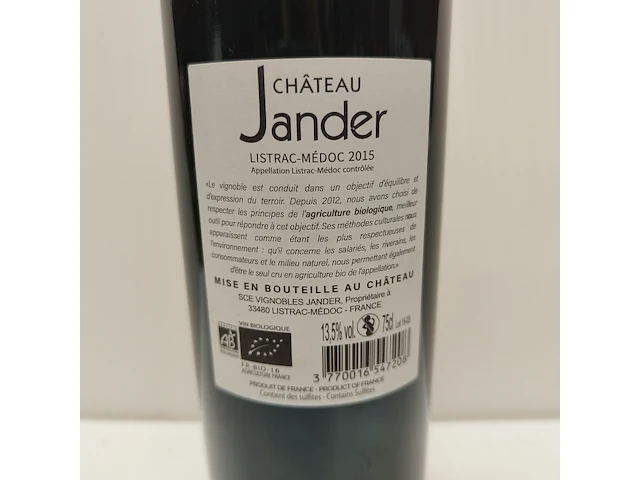 6x 75cl château jander - afbeelding 2 van  2