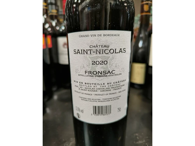 6x 75cl château saint-nicolas - afbeelding 2 van  3