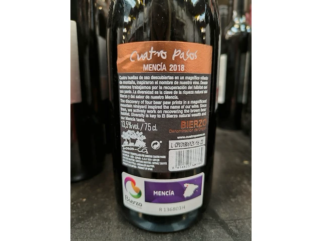 6x 75cl cuatro pasos - afbeelding 2 van  2
