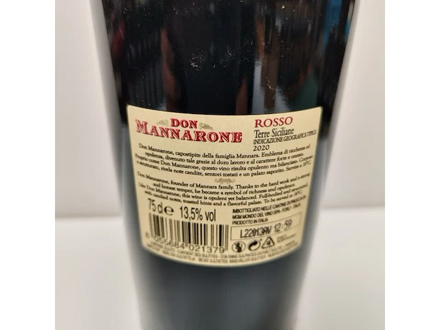 6x 75cl don mannarone - afbeelding 2 van  2
