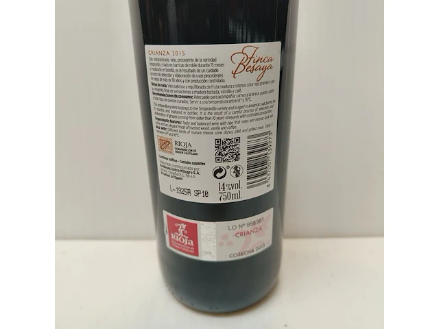 6x 75cl finca besaya - afbeelding 2 van  2