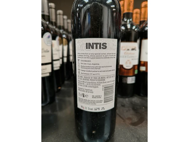 6x 75cl intis - afbeelding 2 van  2