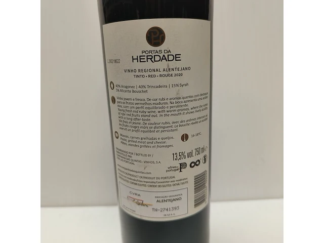 6x 75cl portas da herdade - afbeelding 2 van  2