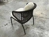 6x alu bijzetstoel liv•out marble - afbeelding 2 van  4