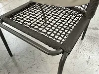 6x alu bijzetstoel liv•out marble - afbeelding 4 van  4