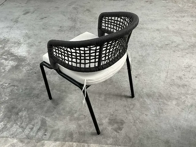 6x alu bijzetstoel liv•out stripe - afbeelding 2 van  3