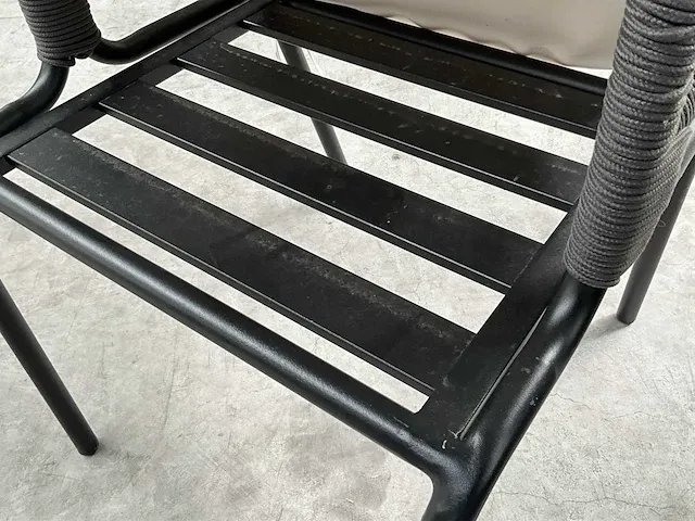 6x alu bijzetstoel liv•out stripe - afbeelding 3 van  3