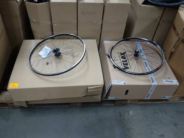 6x alu dynamo velg + & set - afbeelding 1 van  5