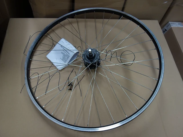 6x alu dynamo velg + & set - afbeelding 2 van  5