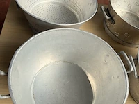 6x aluminium kom - afbeelding 2 van  4