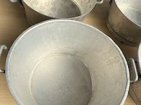 6x aluminium kom - afbeelding 3 van  4