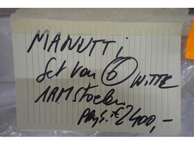 6x armstoel manutti - afbeelding 3 van  3