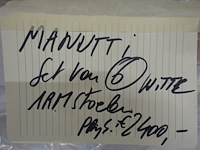 6x armstoel manutti - afbeelding 3 van  3