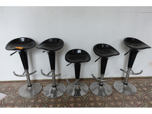 6x barstoel - afbeelding 1 van  2