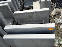 6x betonnen keerwand + hoek - afbeelding 1 van  4