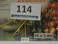 6x biologische afbreekbare mulchfilm 10x1,4m - afbeelding 2 van  3