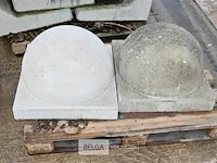 6x bolvormige betonnen afschermers 55x55x42 - afbeelding 5 van  5