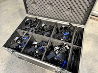 6x briteq bt-theatre 100ec mk2 + flightcase - afbeelding 3 van  3