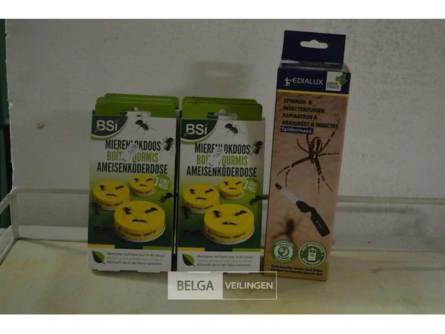 6x bsi mierenlokdoos en edialux insektenzuiger - afbeelding 1 van  3