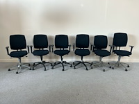6x bureaustoel - afbeelding 1 van  3