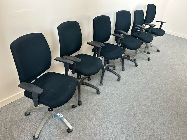 6x bureaustoel - afbeelding 2 van  3