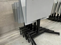 6x bureautafels - afbeelding 1 van  4