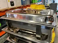 6x chafing dish - afbeelding 5 van  9