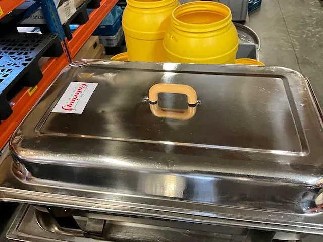 6x chafing dish - afbeelding 8 van  9