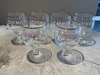 6x chimay glazen - afbeelding 1 van  1