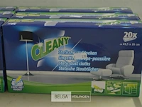 6x cleany statischestofdoeken 49,5x26cm - afbeelding 2 van  2