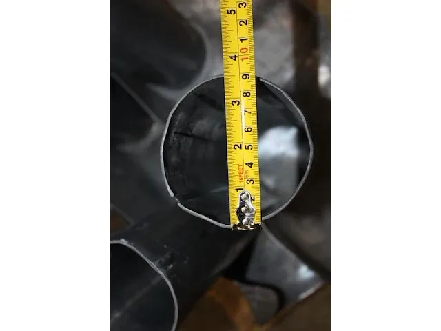 6x dakuitloop in lood/recht/dia100mm/33cm - afbeelding 2 van  3