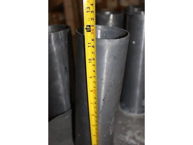 6x dakuitloop in lood/recht/dia100mm/33cm - afbeelding 3 van  3