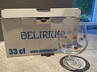6x delirium glazen - afbeelding 1 van  1