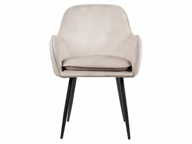 6x design eetkamerstoel 9037-11 off white - afbeelding 2 van  3