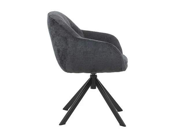 6x design eetkamerstoel antraciet - afbeelding 4 van  4