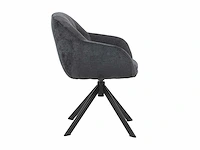 6x design eetkamerstoel antraciet - afbeelding 4 van  4