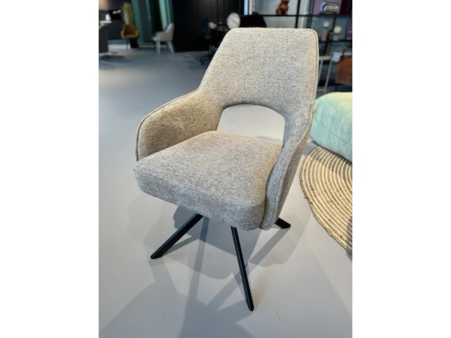6x design eetkamerstoel beige brio - afbeelding 1 van  4