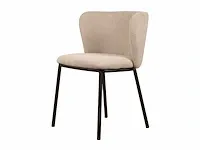 6x design eetkamerstoel beige weave - afbeelding 1 van  3