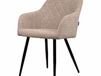 6x design eetkamerstoel beige weave - afbeelding 1 van  4