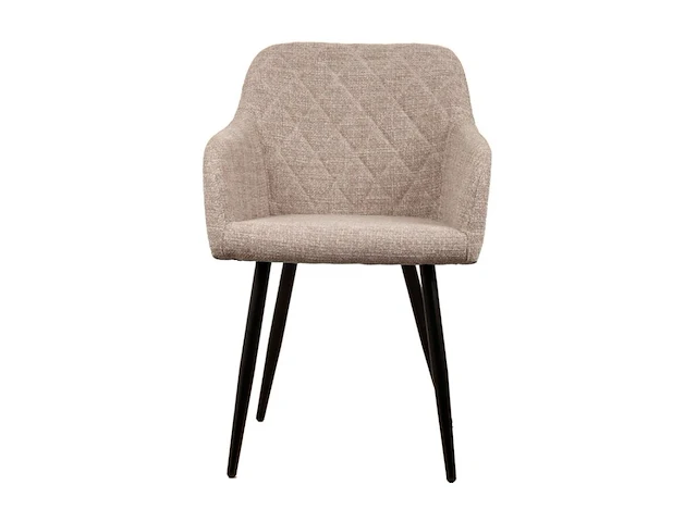 6x design eetkamerstoel beige weave - afbeelding 4 van  4