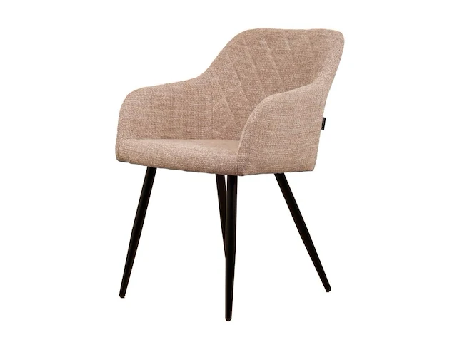 6x design eetkamerstoel beige weave - afbeelding 1 van  4