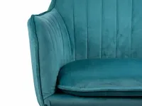6x design eetkamerstoel blauw 9195-61 - afbeelding 3 van  5
