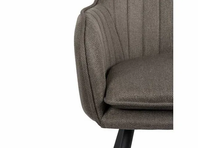 6x design eetkamerstoel bruin brn - afbeelding 3 van  4