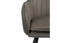 6x design eetkamerstoel bruin brn - afbeelding 3 van  4