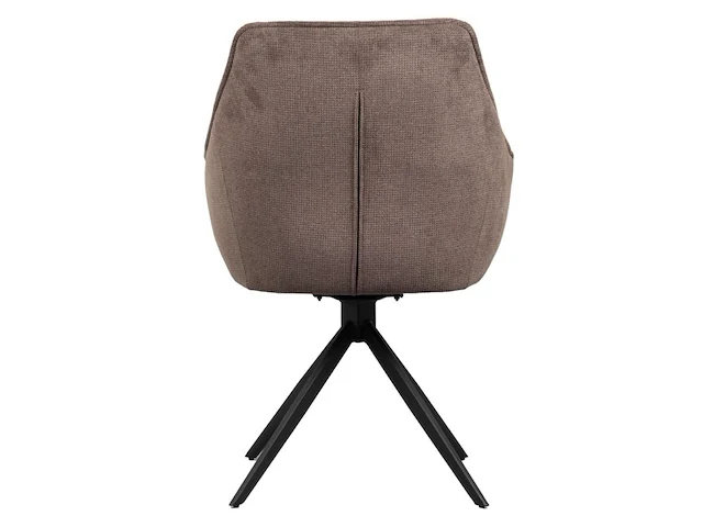 6x design eetkamerstoel bruin - afbeelding 4 van  4