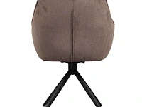 6x design eetkamerstoel bruin - afbeelding 4 van  4