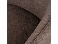 6x design eetkamerstoel bruin - afbeelding 5 van  5
