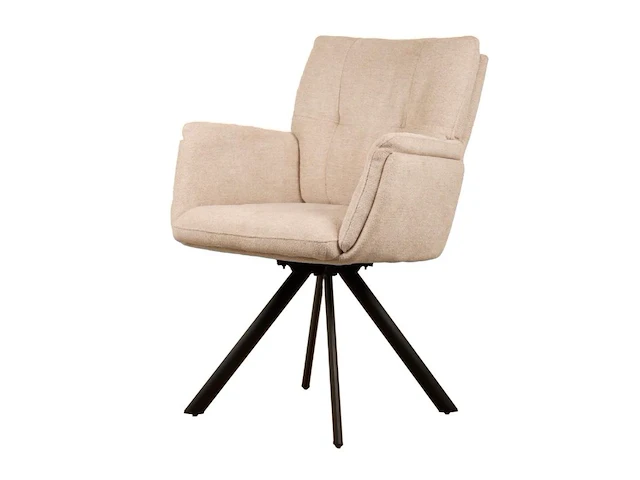 6x design eetkamerstoel creme weave - afbeelding 1 van  5