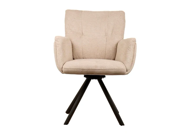 6x design eetkamerstoel creme weave - afbeelding 2 van  5