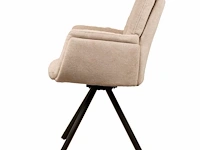 6x design eetkamerstoel creme weave - afbeelding 3 van  5